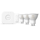 Philips Huewca 4.2W GU10 Renkli Spot Akıllı Ampul 3'lü Kumandalı Başlangıç Seti