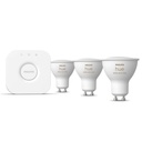 Philips Huewca 4.2W GU10 Renkli Spot Akıllı Ampul 3'lü Başlangıç Seti