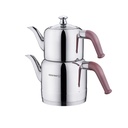 Korkmaz Riva Rosa Gold Çaydanlık Takımı 1.9 lt A189-01