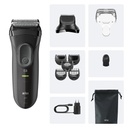Braun Series 3+ Elektrikli Tıraş Makinesi, Kuru, 3000BT