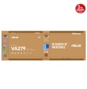 ASUS VA279HG 27 IPS 1920x1080 1ms 120Hz 300cd HDMI VGA VESA 3YIL EYECARE FLICKER-FREE DÜŞÜK MAVİ IŞIK 99%SRGB ÇERÇEVESİZ MONİTÖR