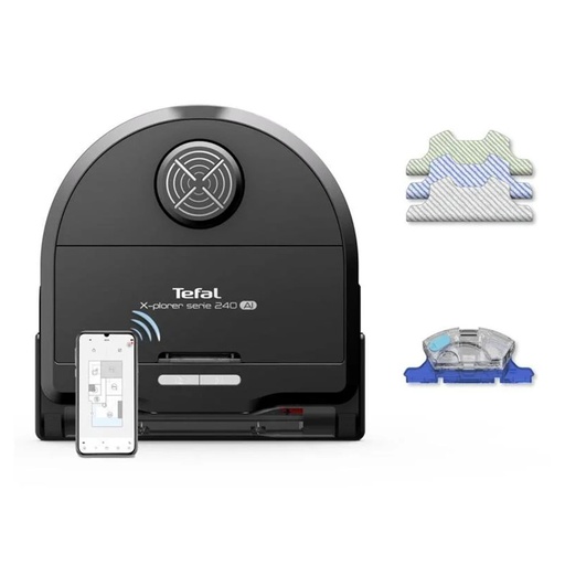 [TFL053] Tefal RG9675 X-Plorer Serie 240 Mop Özellikli Akıllı Robot Süpürge