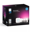 Philips Huewca 4.2W GU10 Renkli Spot Akıllı Ampul 3'lü Kumandalı Başlangıç Seti