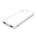 Philips DLP1810CW 10.000 mAh 2xUSB-A 2.1A, USB-C Çıkış Taşınabilir Şarj Cihazı Beyaz